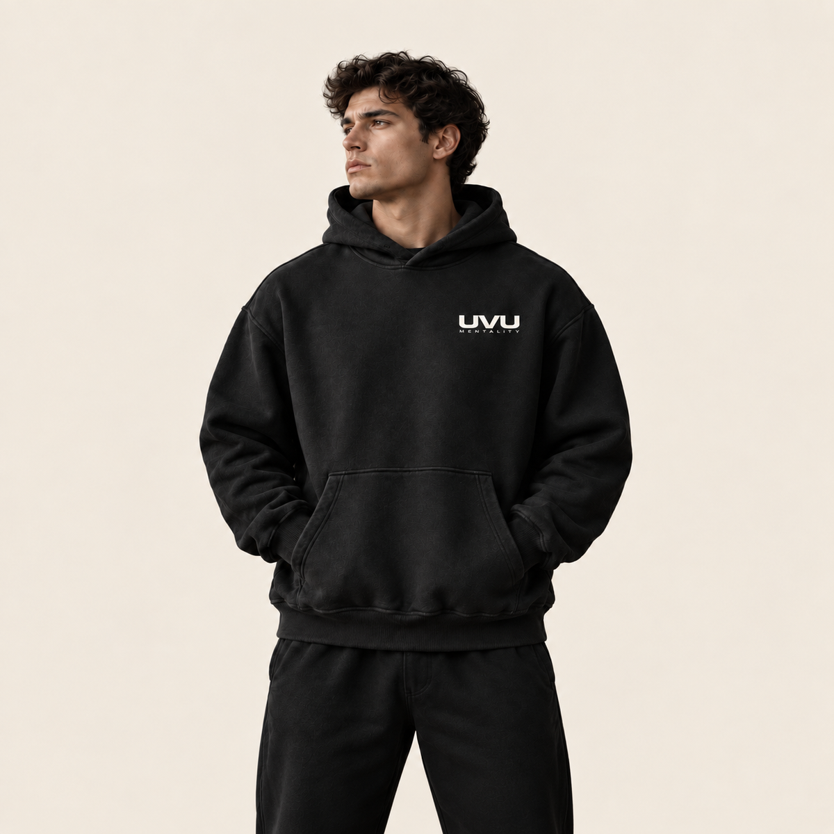 Heavy Black Hoodie