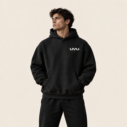 Heavy Black Hoodie