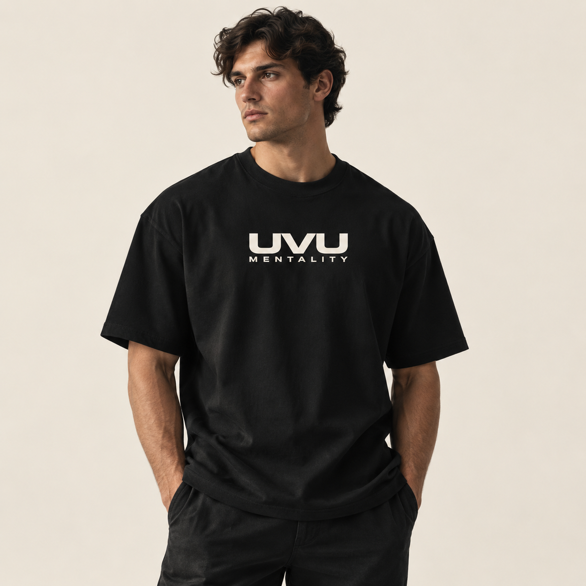 Heavy Black Tee