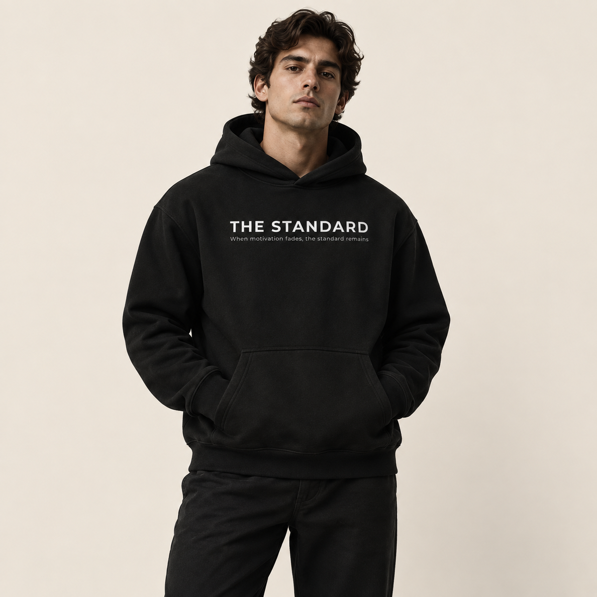 Standard Black Hoodie