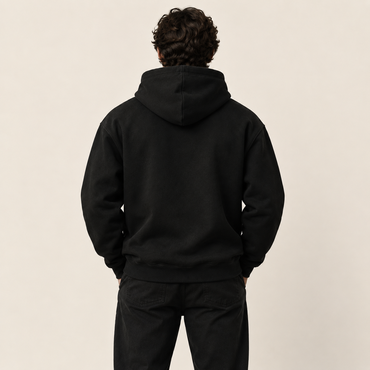 Standard Black Hoodie