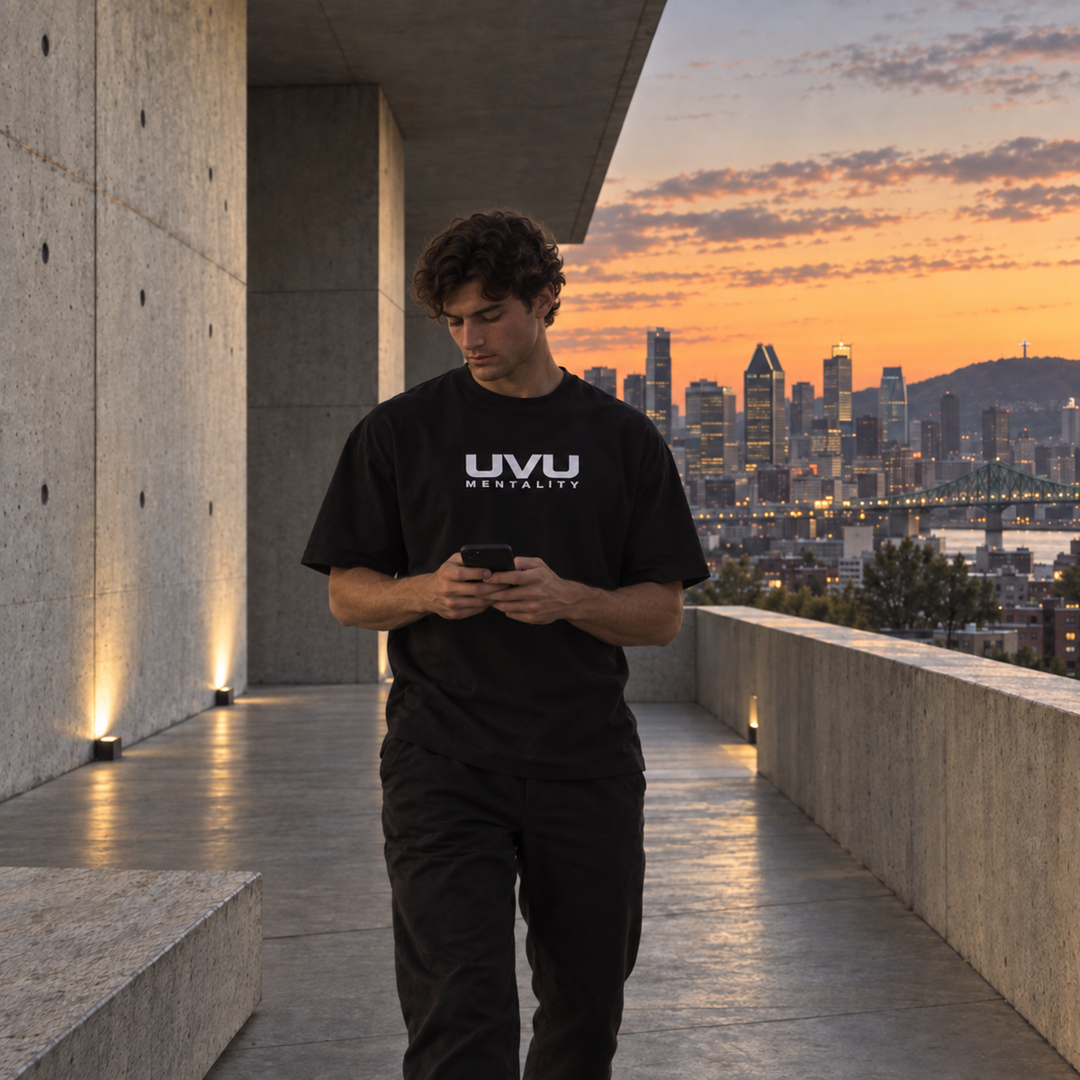 Heavy Black Tee